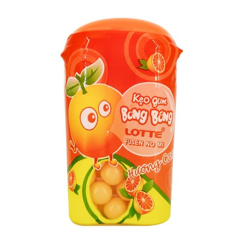 Жевательная резинка "Fuusen No Mi Orange", со вкусом апельсина, 15 г