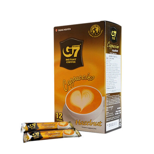ЧУНГ НГУЕН G7 Кофе растворимый "Cappuccino Hazelnut", 12саше*18г