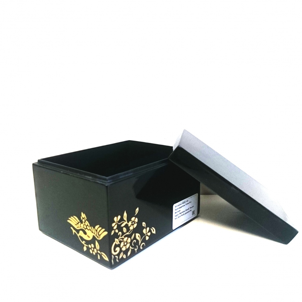 Коробка декоративная из МДФ с покрытием лаком с последующей полировкой