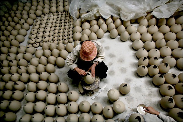 Как изготавливается вьетнамская керамика?