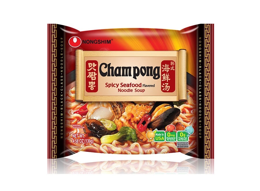 Nongshim Лапша "Чампонг" со вкусом морепродуктов, 130 г