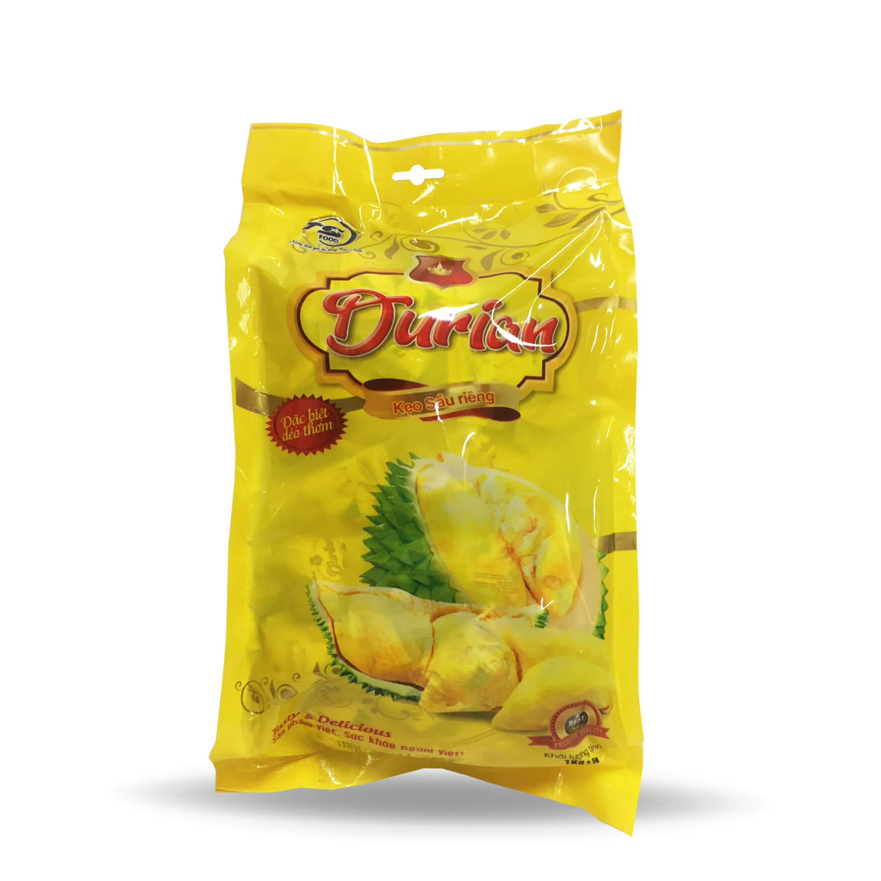 TS Food Конфеты желейные со вкусом дуриана (KẸO SẦU RIÊNG), 1 кг 