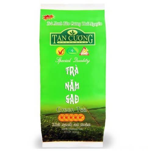 TAN CUONG Чай зеленый "3 звезды", 100 г