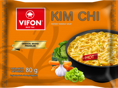 VIFON PREMIUM Лапша быстрого приготовления "Кимчи", 80 г