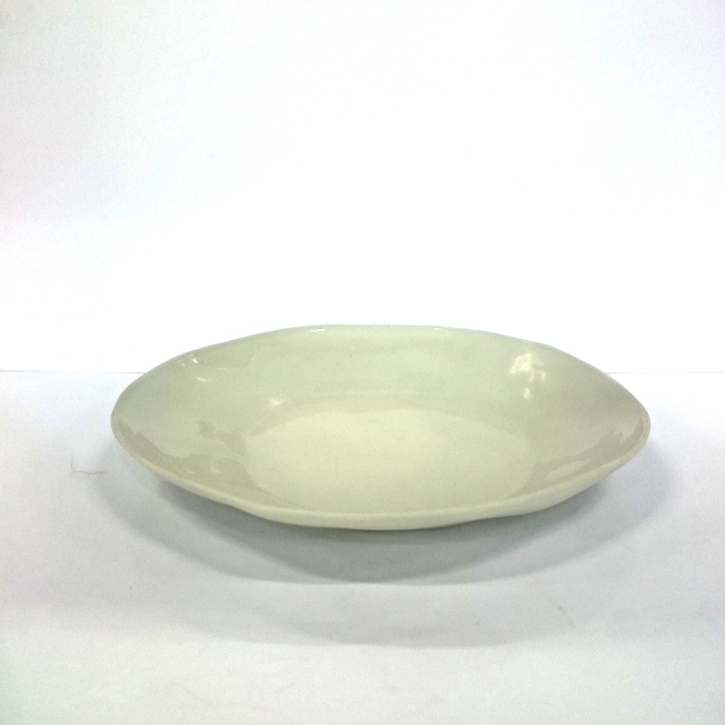 Тарелка керамическая H3см, глазурь