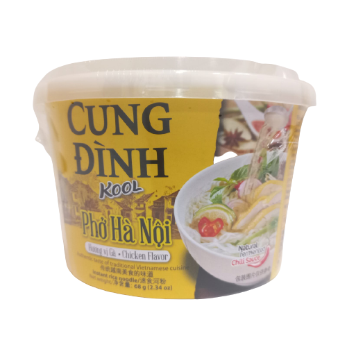 CUNG DINH Лапша рисовая БП со вкусом курицы, 68 г