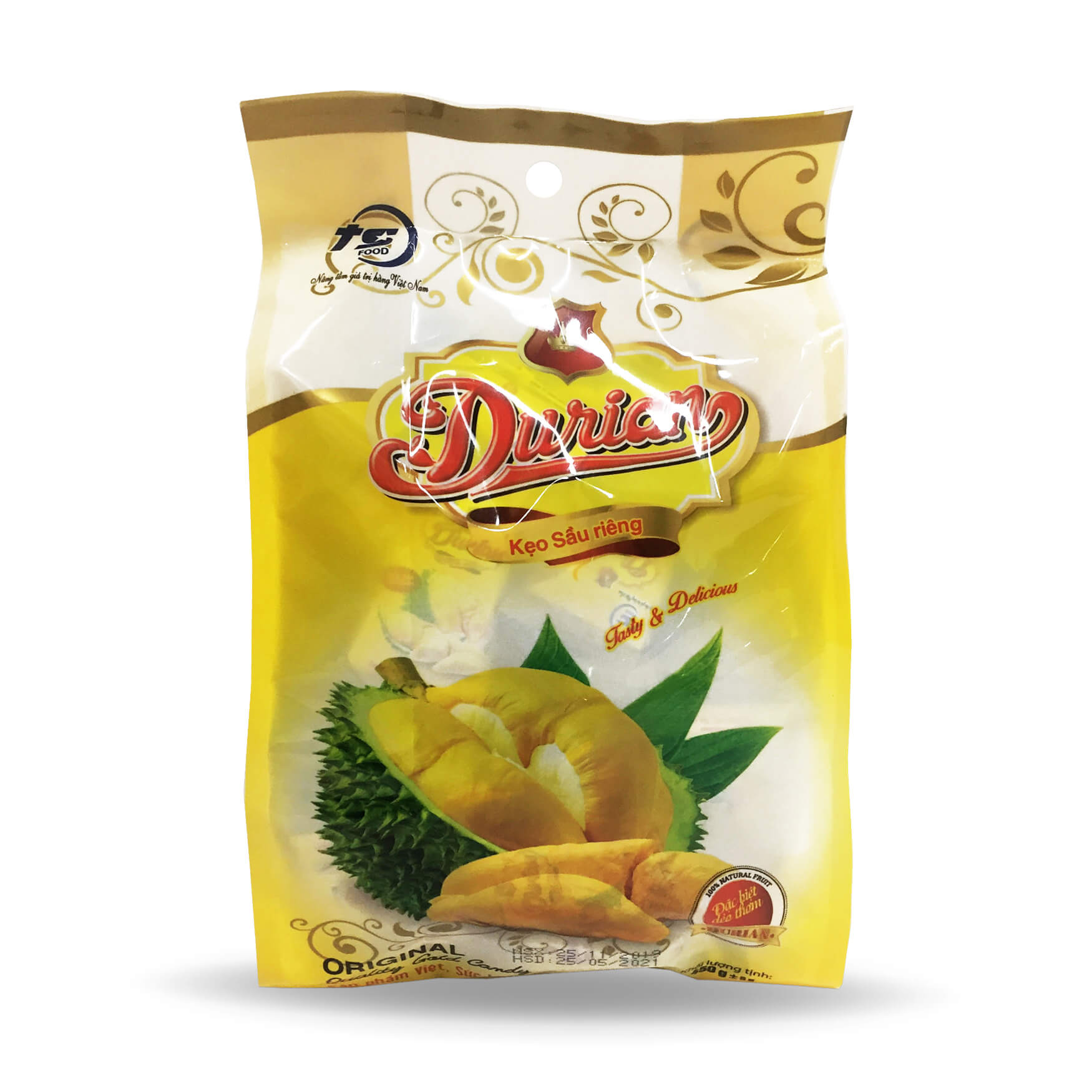 TS Food Конфеты желейные со вкусом дуриана (KẸO SẦU RIÊNG), 450 г 